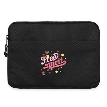 Free spirit, free spirit, freedom, cool spirit - Laptop bag 15" - black - Front