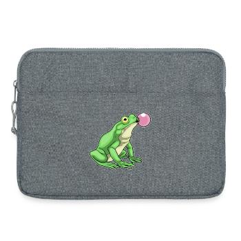 Frosch Kaugummi - Laptoptasche 15" - Grau meliert - Vorne