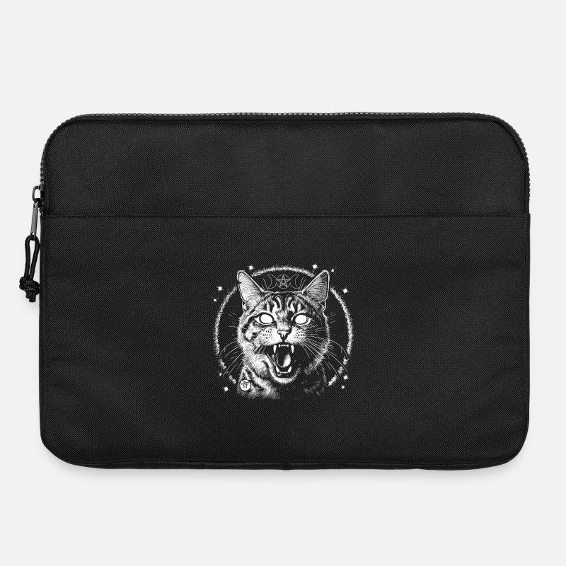 Bewitched Tabby - Laptop bag 15" - black