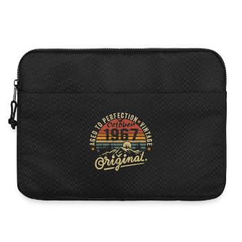1967 Born in october 1967 Born in october 1967 - Laptop bag 15" - black - Front