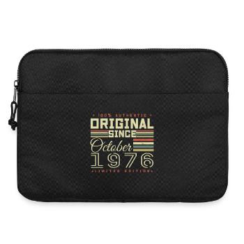 Legendary since October 1976 | October 1976 - Laptop bag 15" - black - Front