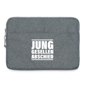 Junggesellenabschied Party Jga - Laptoptasche 15" - Grau meliert - Vorne