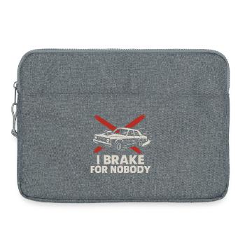 Demolition Derby Fan Pit Crew Crash Driver Fair - Laptoptasche 15" - Grau meliert - Vorne