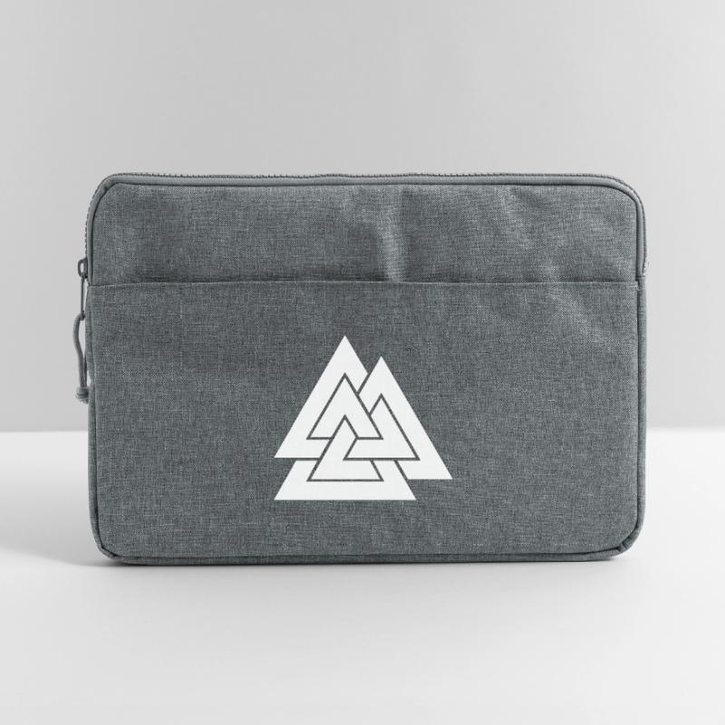 Geometric triangular nesting Laptop bag 15"