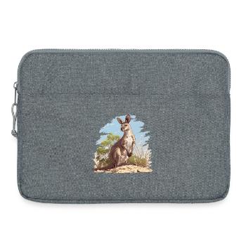 Wallabies Wallaby - Laptop bag 15" - heather grey - Front