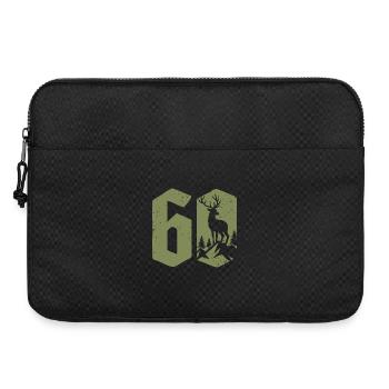 Chasseur 60e anniversaire Chasse 60 ans Nombre Cerf - Sacoche pour ordinateur portable 15 pouces - noir - Devant
