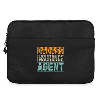 Insurance Agent Badass Funny Insurance Broker - Laptoptasche 15" - Schwarz - Vorne
