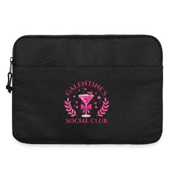 Galentine's Social Club Gals Brunch-Squad-Vibes - Laptoptasche 15" - Schwarz - Vorne