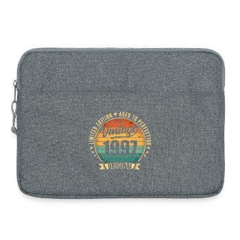 Vintage 1997 Anniversary Limited Edition 1997 - Laptop bag 15" - heather grey - Front