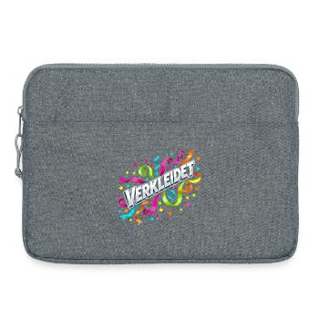 Disguised Confetti Streamers Carnival - Laptop bag 15" - heather grey - Front