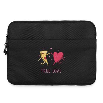 True Pizza Love - Laptop bag 15" - black - Front