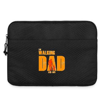 Thema der Parodie von Vater und Sohn - Laptoptasche 15" - Schwarz - Vorne