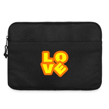 Amour - Sacoche pour ordinateur portable 15 pouces - noir - Devant