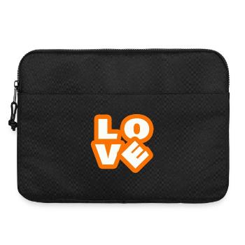Love - Laptop bag 15" - black - Front