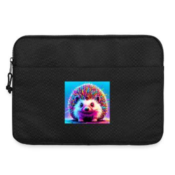 hedgehog - Laptop bag 15" - black - Front