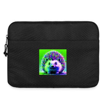 hedgehog - Laptop bag 15" - black - Front