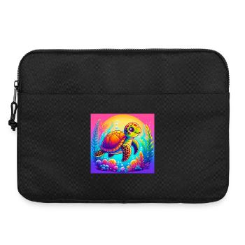 tortue - Sacoche pour ordinateur portable 15 pouces - noir - Devant