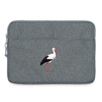 Storch - Laptoptasche 15" - Grau meliert - Vorne