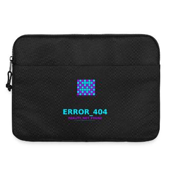 Error 404 Reality Lost - Laptop bag 15" - black - Front