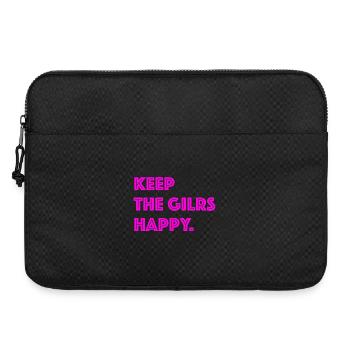 Happy Girls - Sacoche pour ordinateur portable 15 pouces - noir - Devant