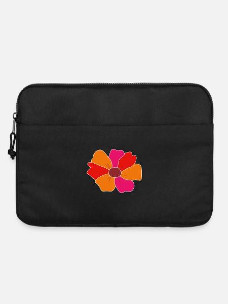 Flower - Laptoptasche 15" - Schwarz