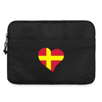  herz - Laptoptasche 15" - Schwarz - Vorne