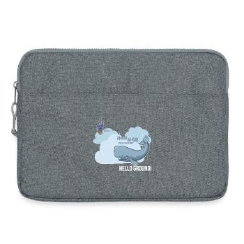 Whale & Petunia - Laptoptasche 15" - Grau meliert - Vorne