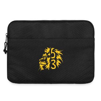 Football Animaux Lions de Dresde 53 - Sacoche pour ordinateur portable 15 pouces - noir - Devant
