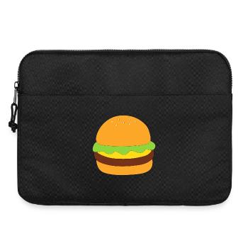 Burger, fast food, essen, kochen - Laptoptasche 15" - Schwarz - Vorne