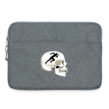 Skull Jogger Jogging Sport - Sacoche pour ordinateur portable 15 pouces - gris chiné - Devant