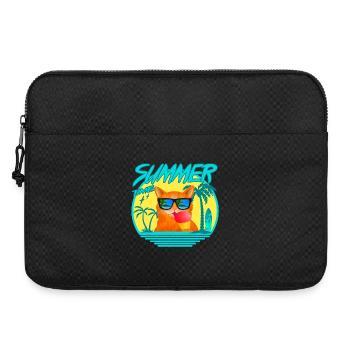 SUMMERCAT WITH ICE - Laptoptasche 15" - Schwarz - Vorne