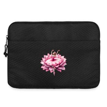 Balletttänzerin mit Tutu - Laptoptasche 15" - Schwarz - Vorne