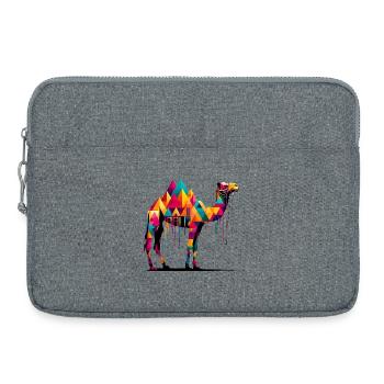 Chameau - Sacoche pour ordinateur portable 15 pouces - gris chiné - Devant