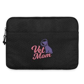 Mère vétérinaire - Sacoche pour ordinateur portable 15 pouces - noir - Devant