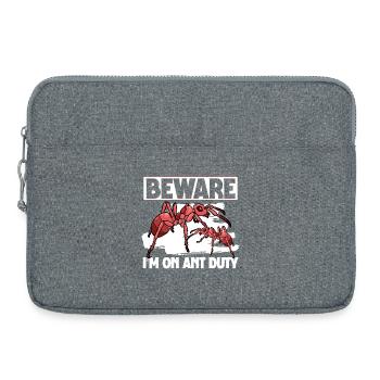 Ant Breeding Ant Breeder Ants - Laptop bag 15" - heather grey - Front