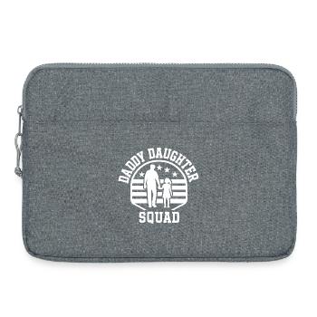 Daddy Daughter Squad Matching Vater Tochter - Laptoptasche 15" - Grau meliert - Vorne
