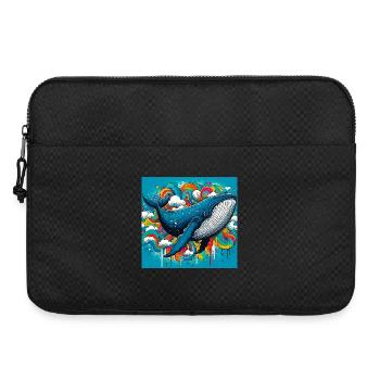 whale - Laptop bag 15" - black - Front
