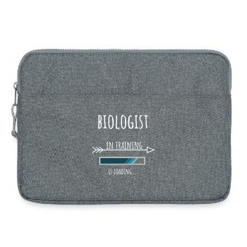 Biologiste Cadeau Profession Formation Biologiste - Sacoche pour ordinateur portable 15 pouces - gris chiné - Devant
