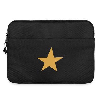 Golden Star Expression Design - Laptop bag 15" - black - Front