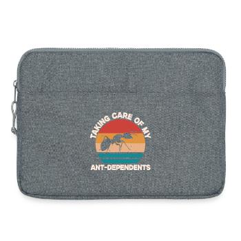 Ant Breeding Ant Breeder Ants - Laptop bag 15" - heather grey - Front