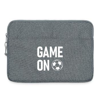 Match de football de fußball lancé - Sacoche pour ordinateur portable 15 pouces - gris chiné - Devant
