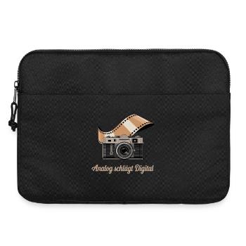 Analog Beats Digital Retro Camera - Laptop bag 15" - black - Front