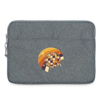 Disco Ball Retro Party 80s Gift - Laptop bag 15" - heather grey - Front