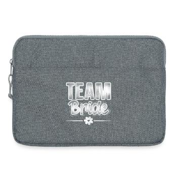 Team Bride - Laptoptasche 15" - Grau meliert - Vorne