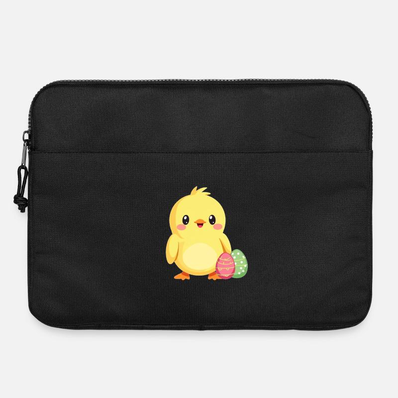 Chicks at Easter - Laptop bag 15" - black