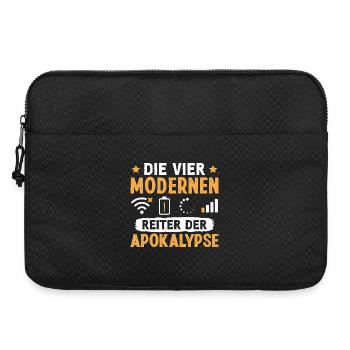 Nerd LES QUATRE CAVALIERS DE L’APOCALYPSE MODERNE - Sacoche pour ordinateur portable 15 pouces - noir - Devant