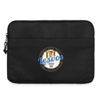 Lesvos Island in Greece Retro Holiday Souvenir - Laptop bag 15" - black - Front