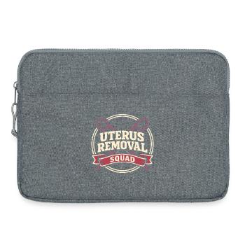 Hysterektomie-erholung Hysterektomie-überlebender - Laptoptasche 15" - Grau meliert - Vorne