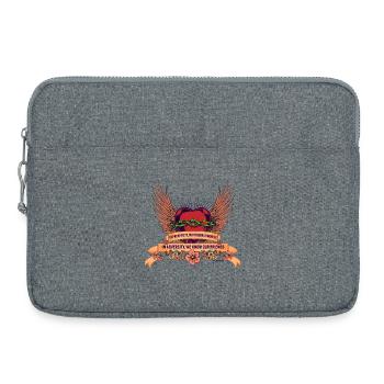 Our Friends - Laptop bag 15" - heather grey - Front