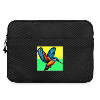 kingfisher - Laptop bag 15" - black - Front